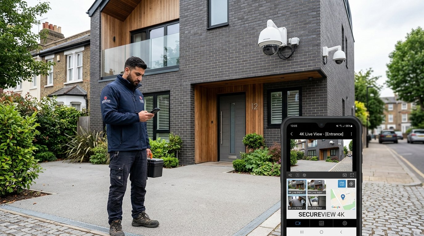 Home CCTV System with Remote Viewing